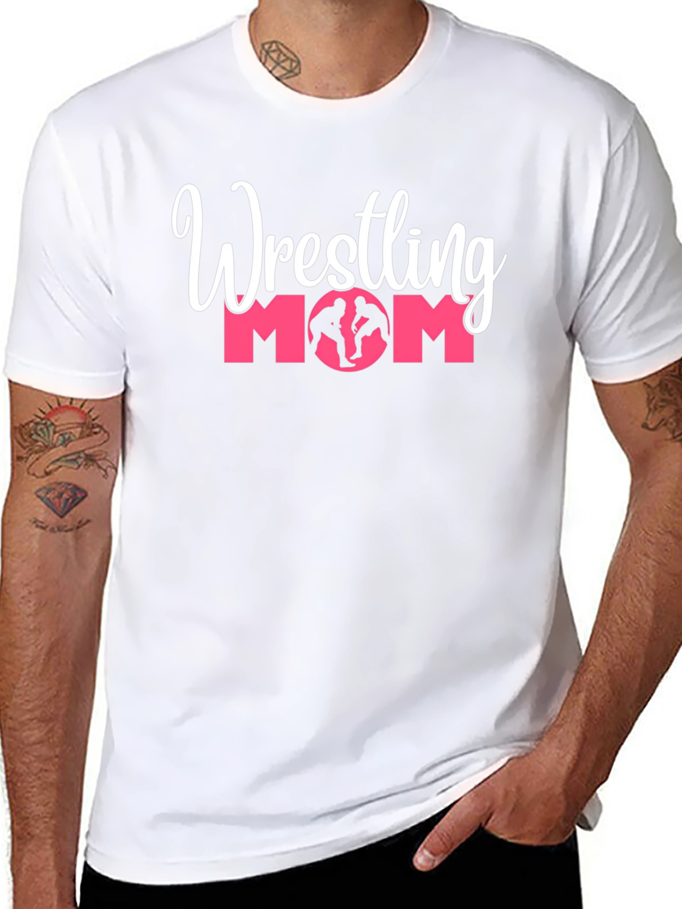 Wrestling Mom Graphic T-Shirt