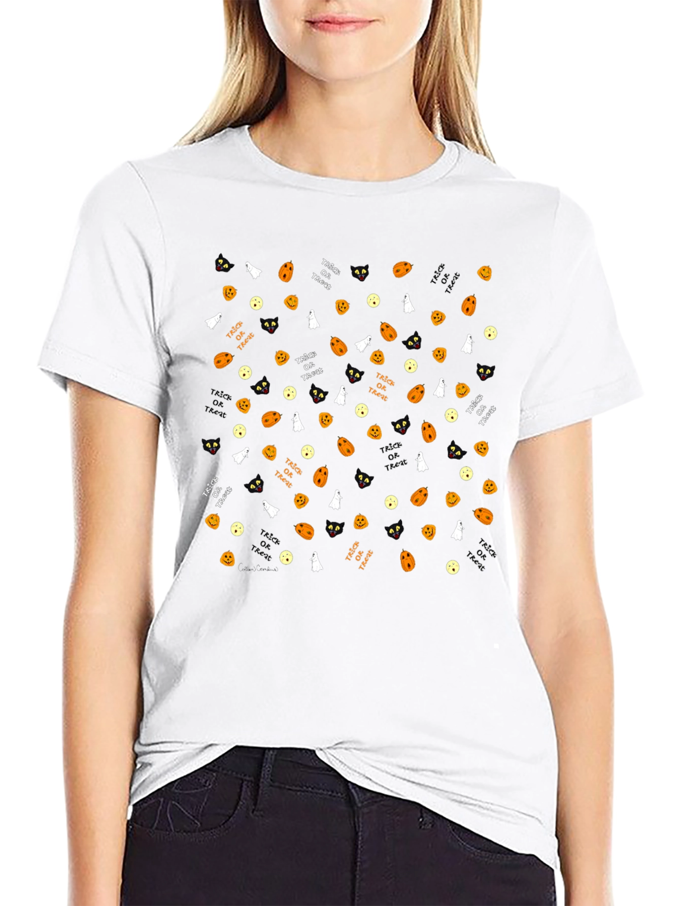 Halloween Pattern T-Shirt