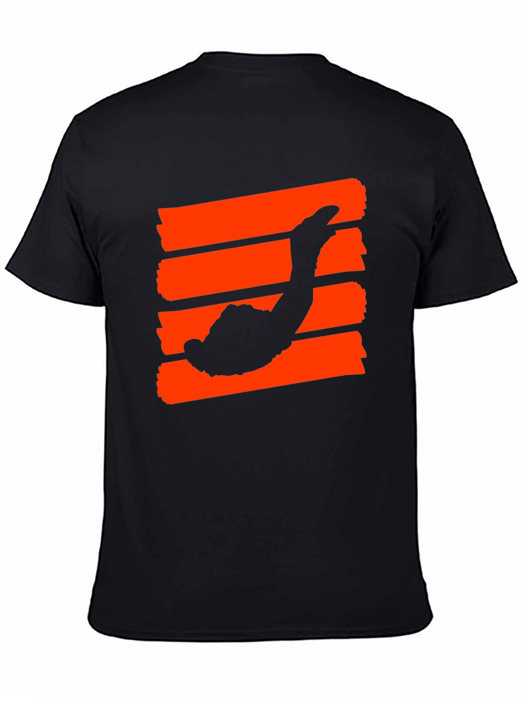 Skydiver Graphic Tee - Black