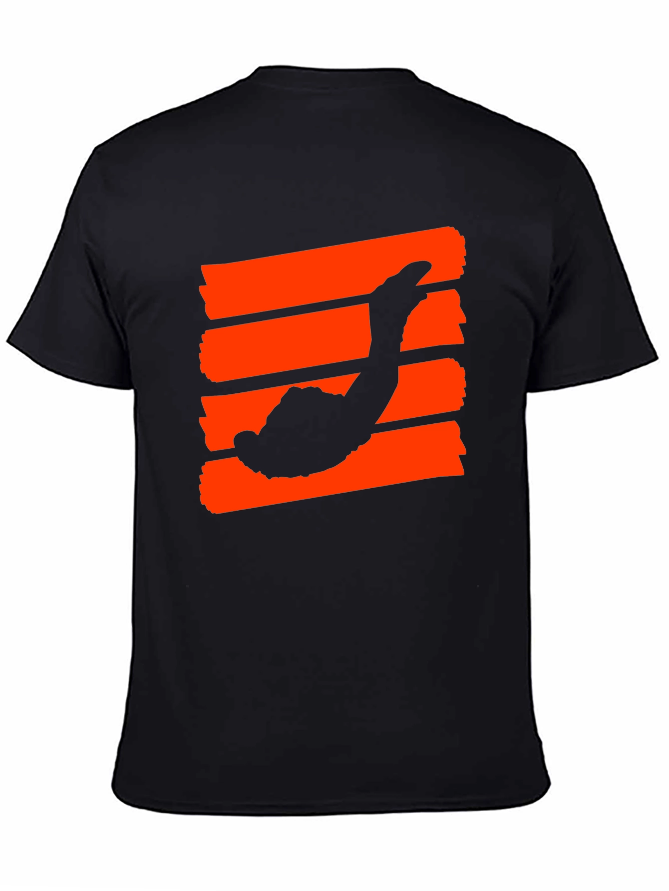 Skydiver Graphic Tee - Black