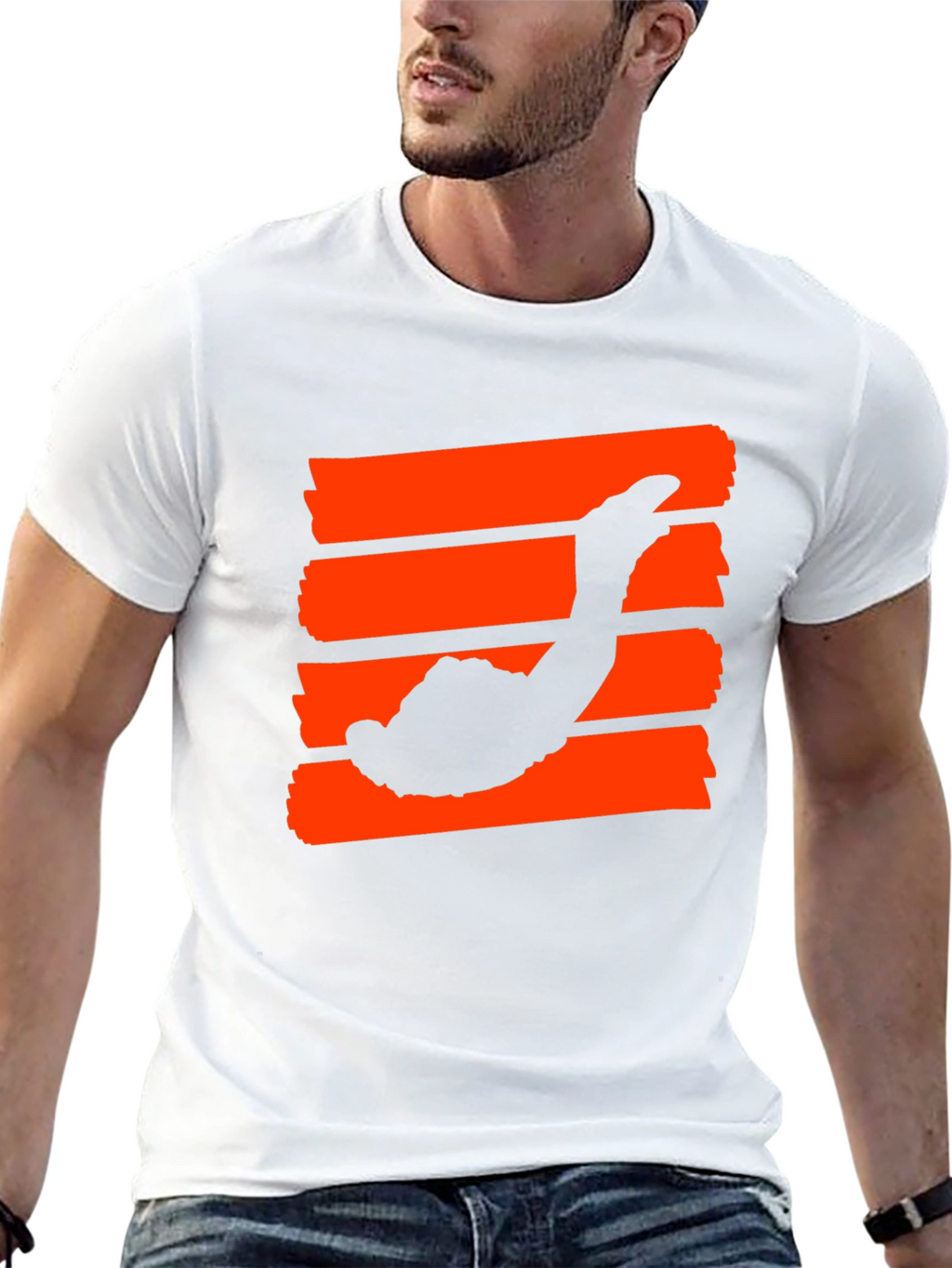 Skydiver Graphic Tee - Black