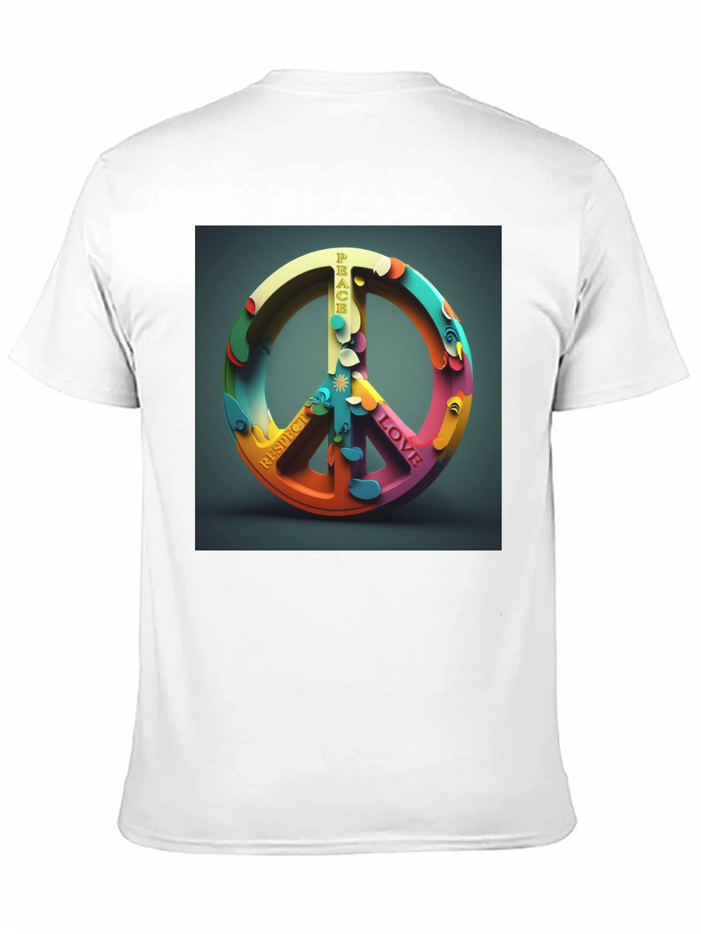 Peace Sign Graphic T-Shirt - Love & Respect