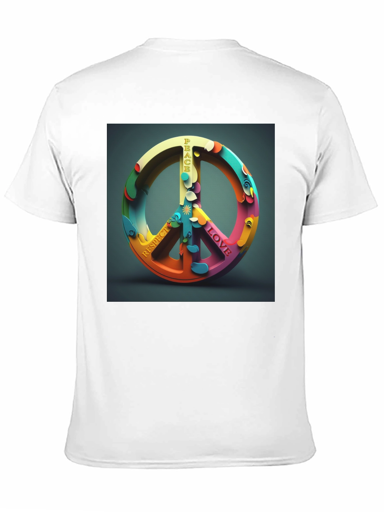 Peace Sign Graphic T-Shirt - Love & Respect