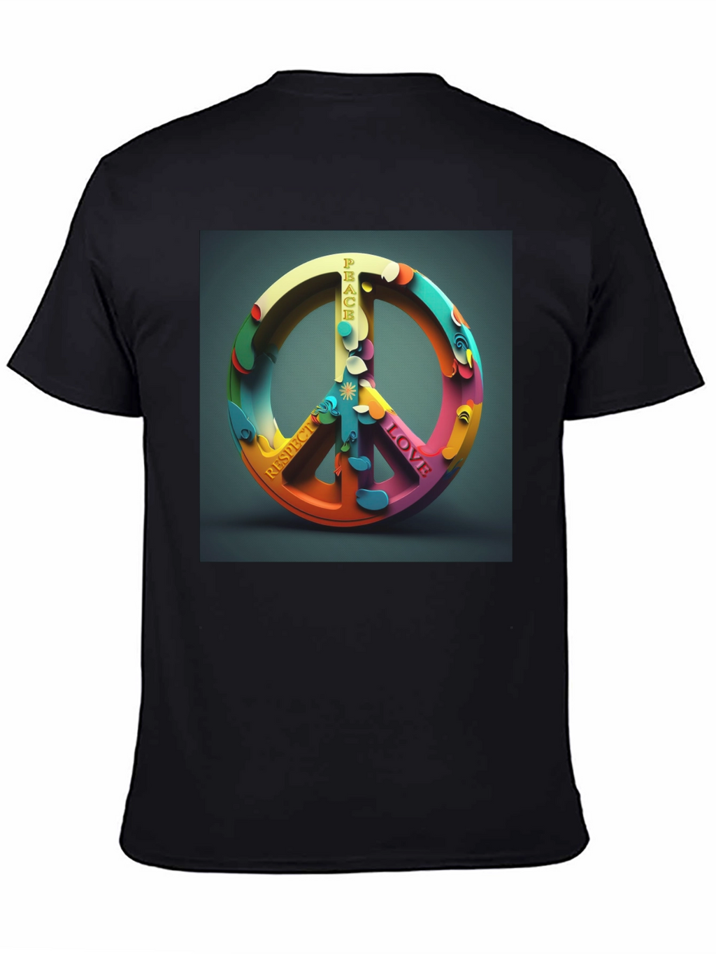 Peace Sign Graphic T-Shirt - Love & Respect