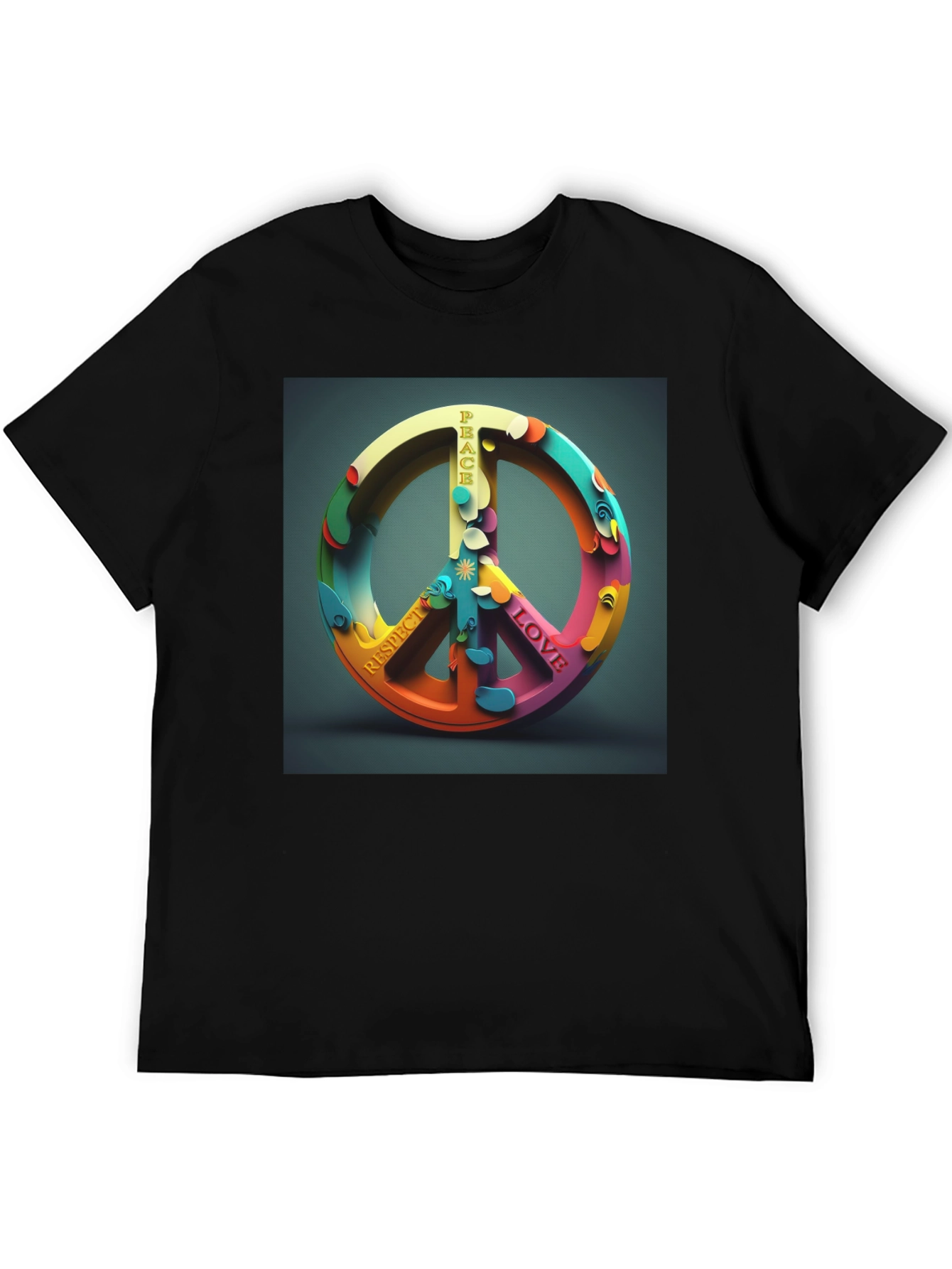 Peace Sign Graphic T-Shirt - Love & Respect