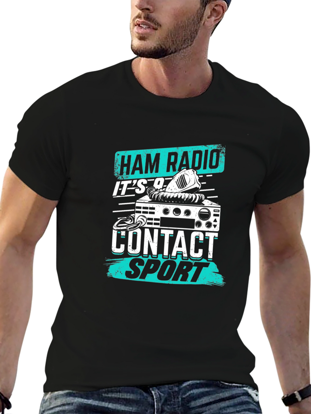 Ham Radio Contact Sport T-Shirt