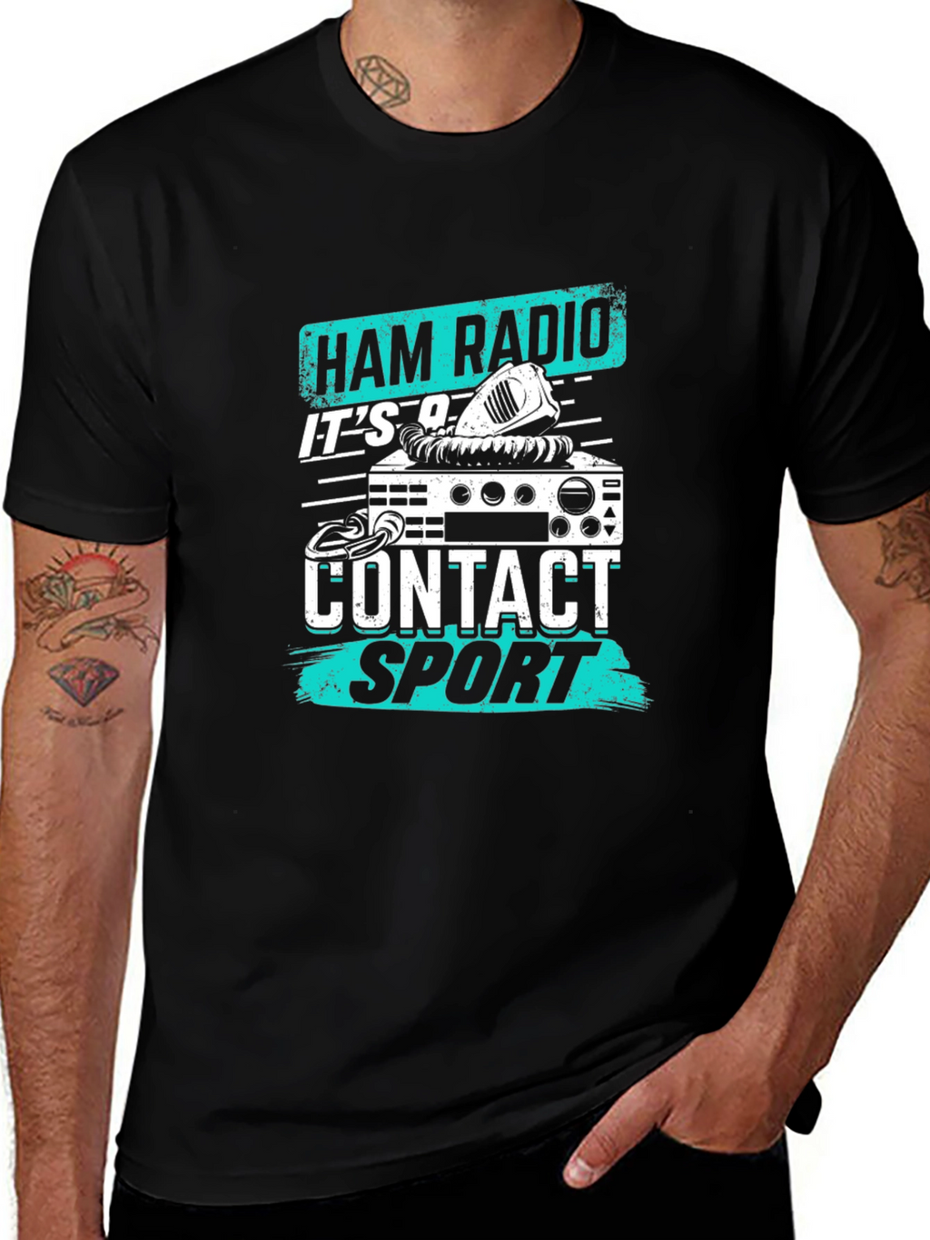 Ham Radio Contact Sport T-Shirt