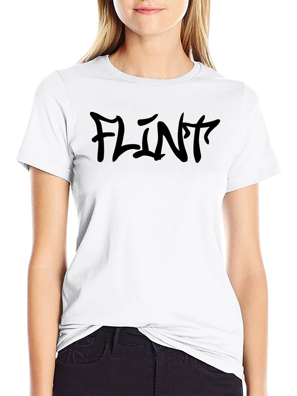 Flint Graphic Tee - Bold & Black