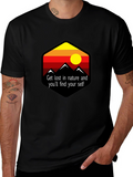 Nature Inspired T-Shirt - Get Lost and Find Yourself