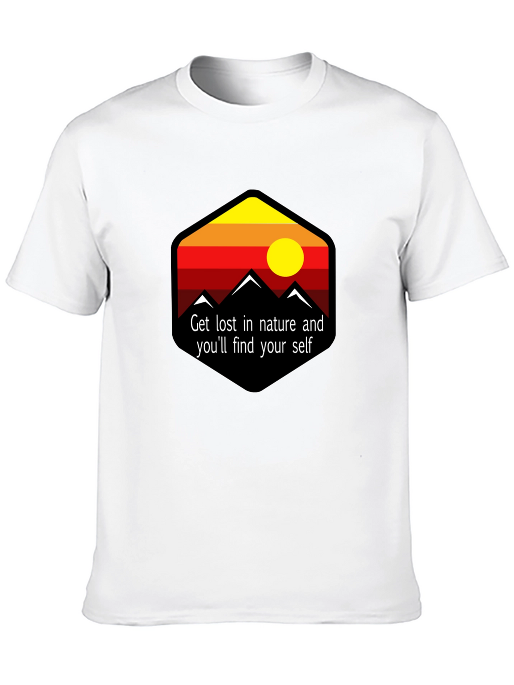 Nature Inspired T-Shirt - Get Lost and Find Yourself