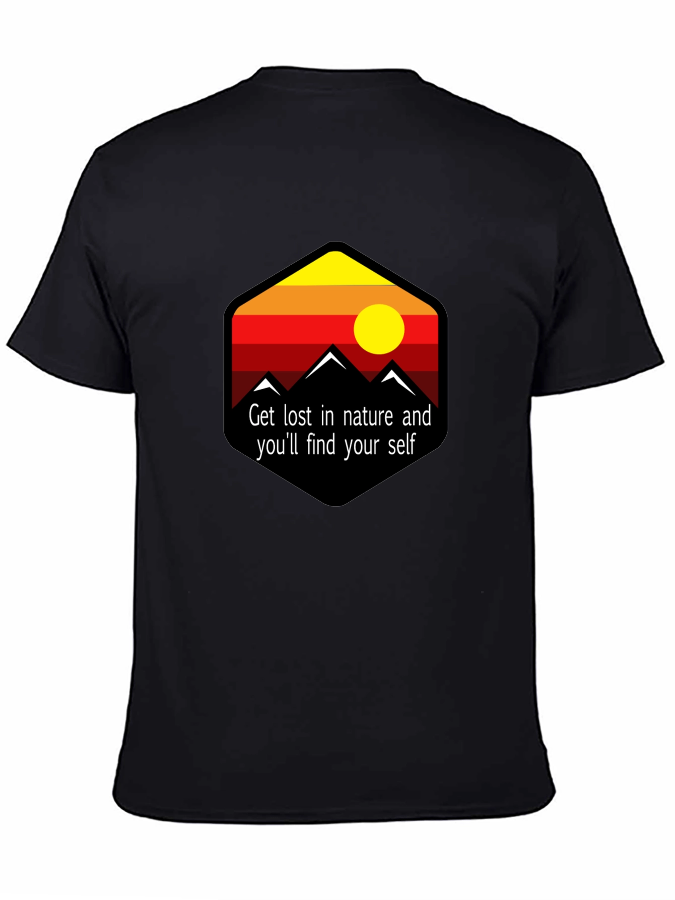 Nature Inspired T-Shirt - Get Lost and Find Yourself