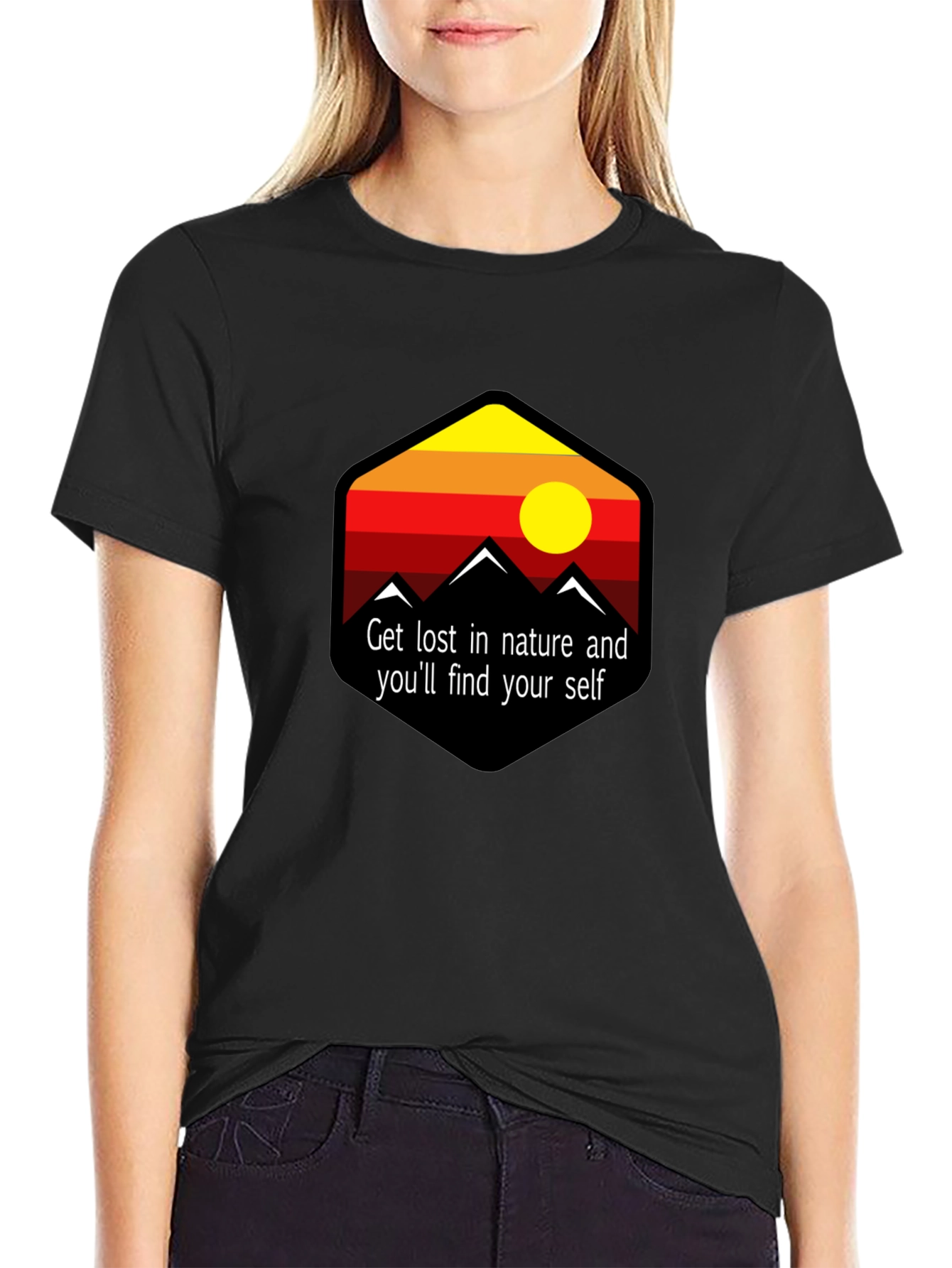 Nature Inspired T-Shirt - Get Lost and Find Yourself