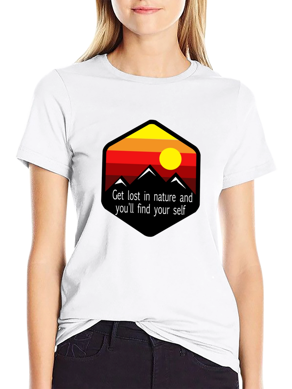 Nature Inspired T-Shirt - Get Lost and Find Yourself