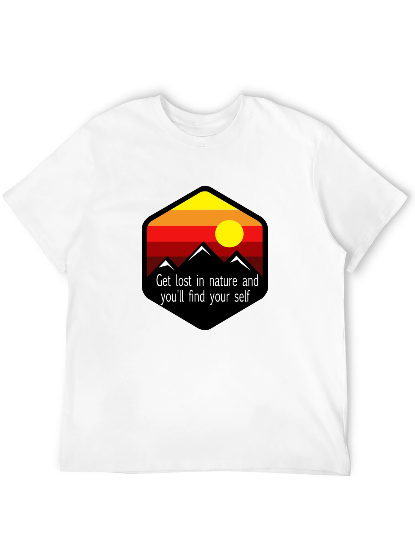 Nature Inspired T-Shirt - Get Lost and Find Yourself