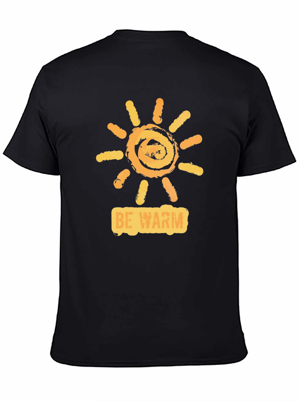 Be Warm Sun Graphic Tee - Casual Comfort