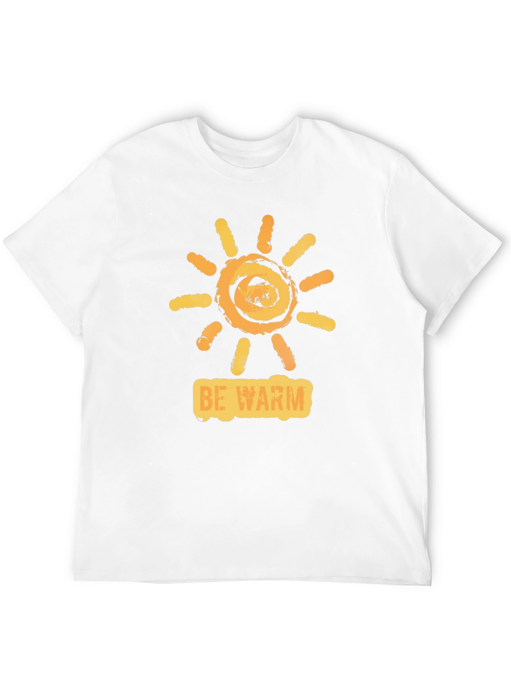 Be Warm Sun Graphic Tee - Casual Comfort