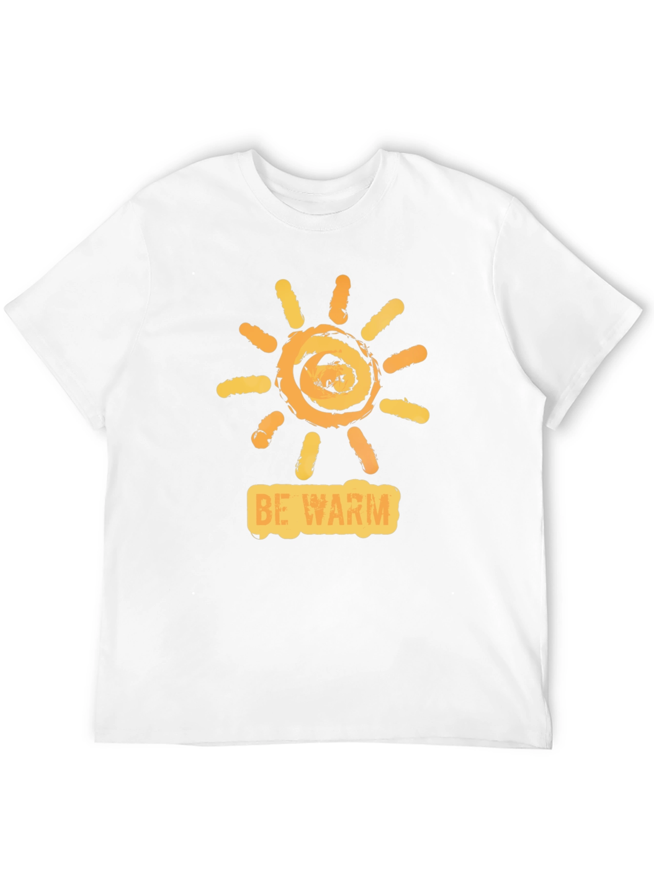 Be Warm Sun Graphic Tee - Casual Comfort