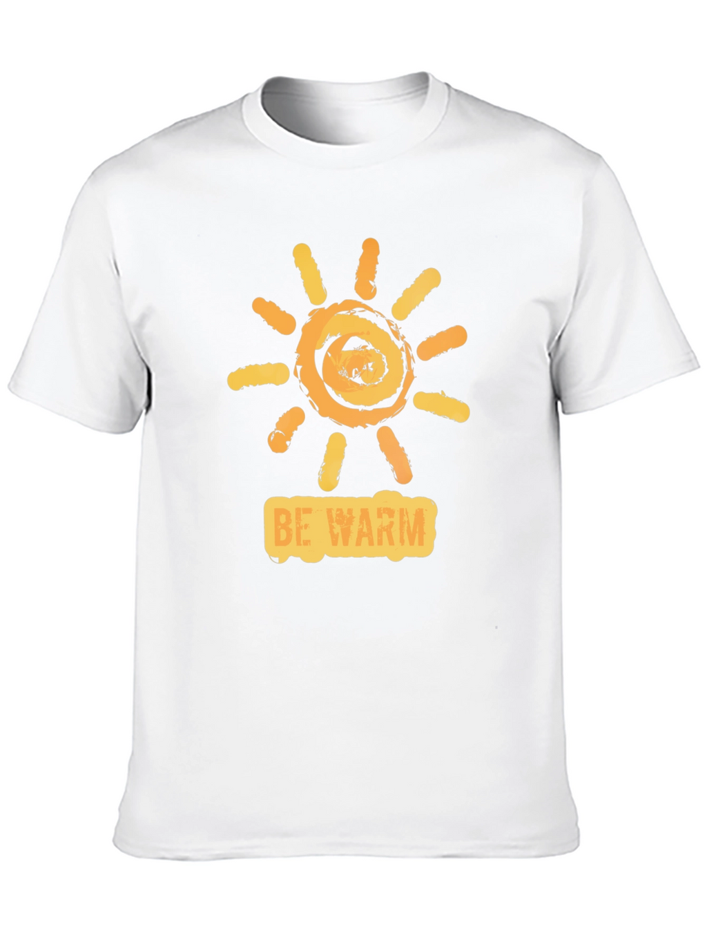 Be Warm Sun Graphic Tee - Casual Comfort
