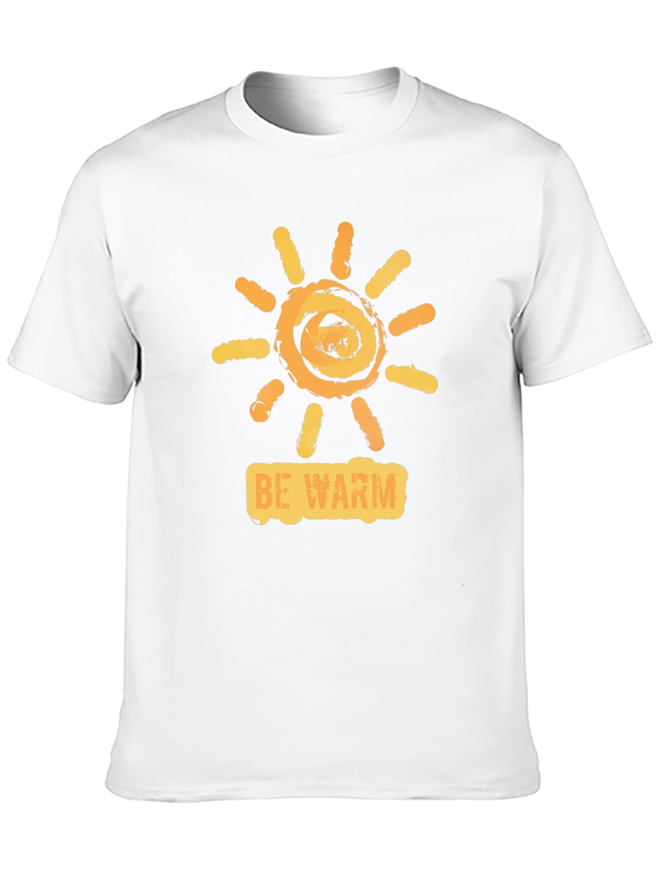 Be Warm Sun Graphic Tee - Casual Comfort