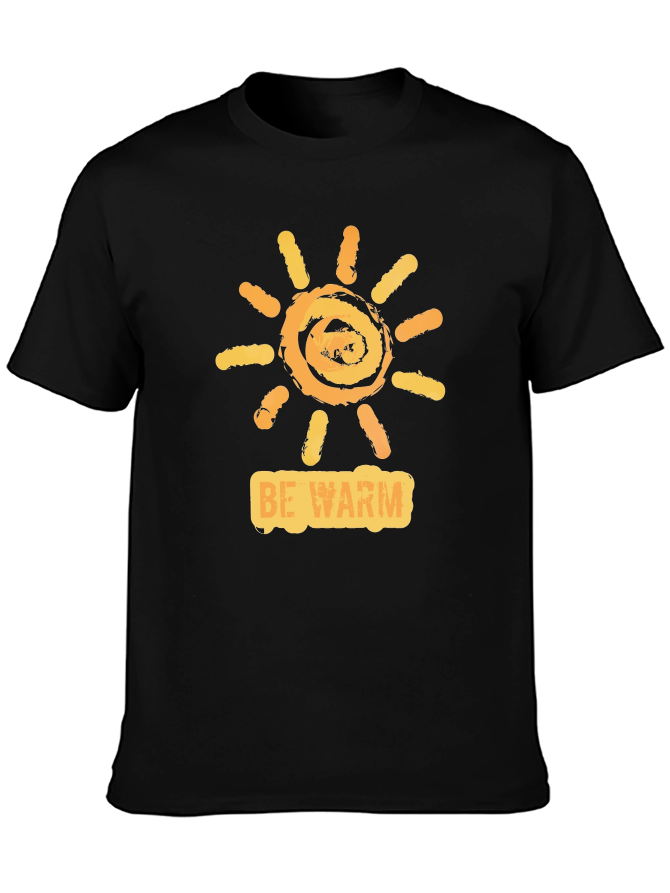 Be Warm Sun Graphic Tee - Casual Comfort