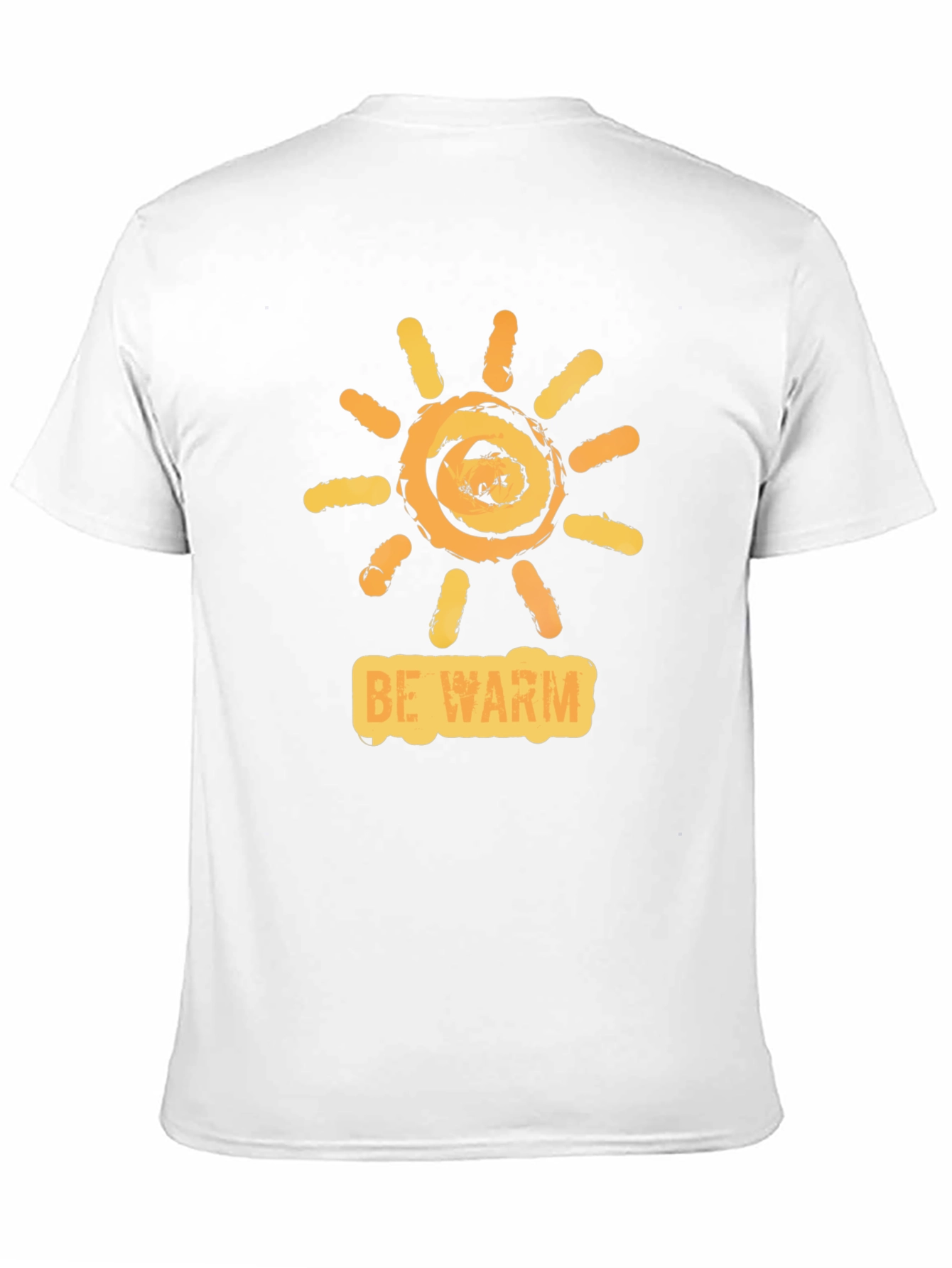 Be Warm Sun Graphic Tee - Casual Comfort