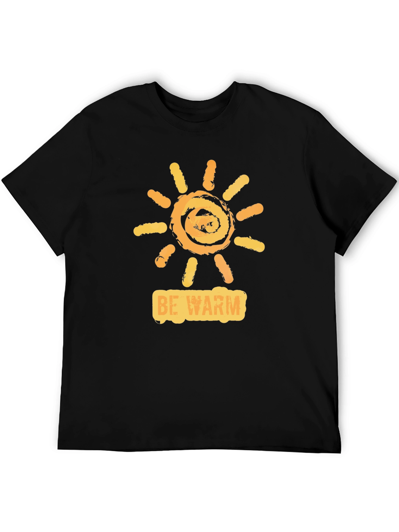 Be Warm Sun Graphic Tee - Casual Comfort