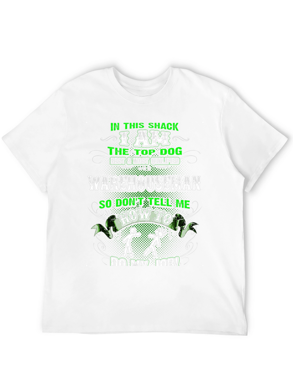 Top Dog Warehouseman Black T-Shirt