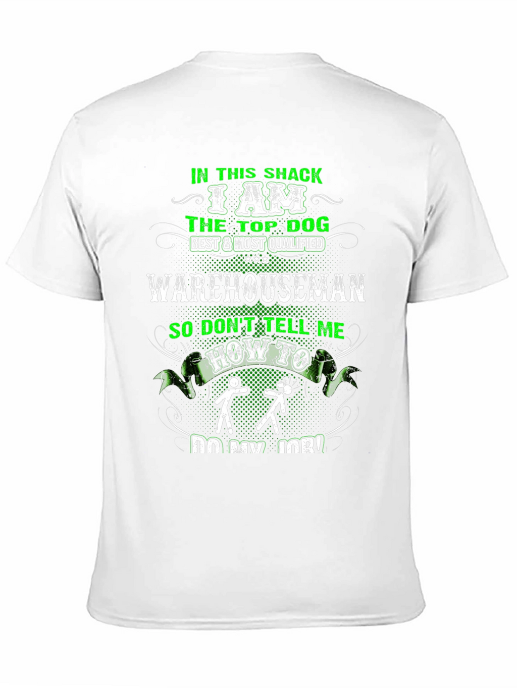 Top Dog Warehouseman Black T-Shirt