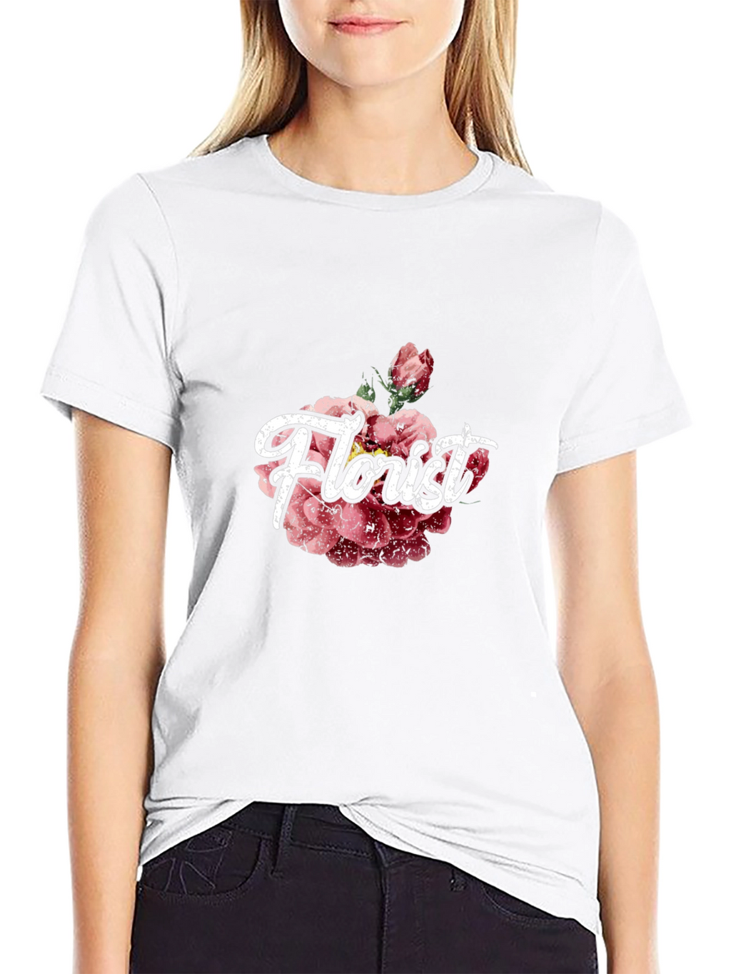 Florist Floral Graphic T-Shirt