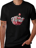 Florist Floral Graphic T-Shirt