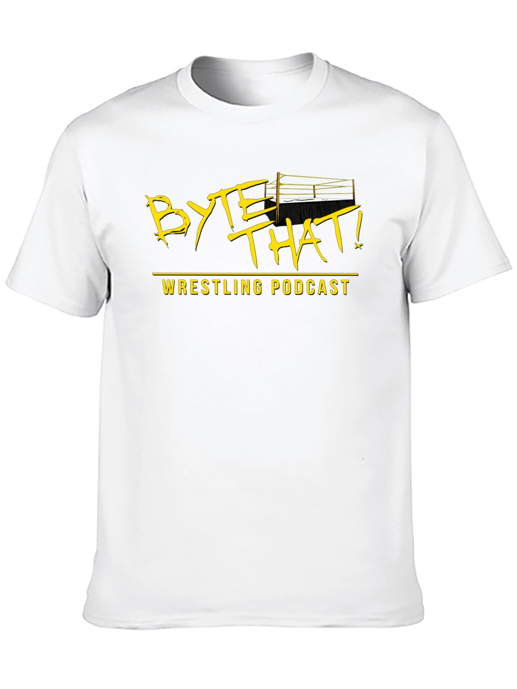 Byte That! Wrestling Podcast Black T-Shirt