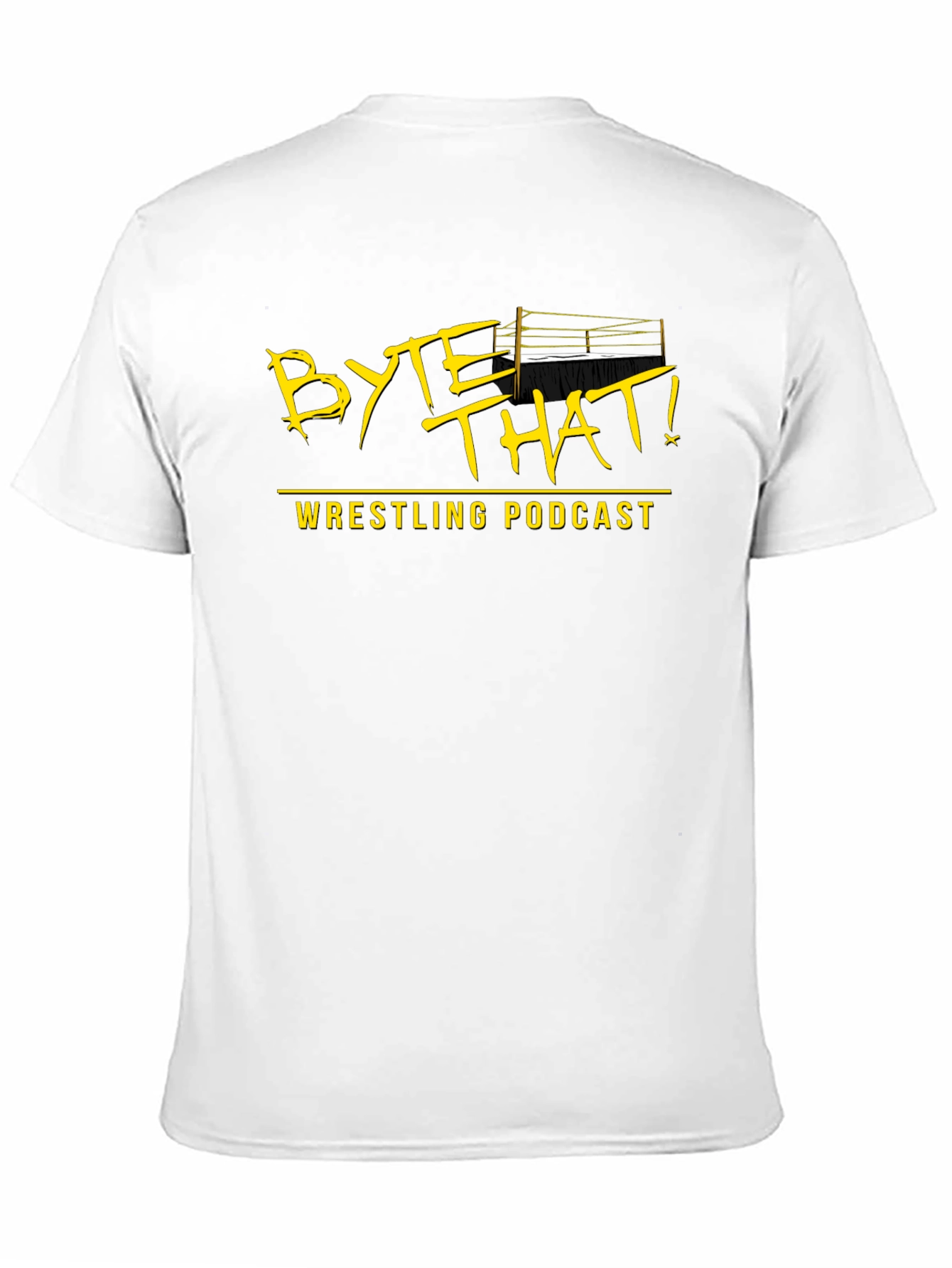 Byte That! Wrestling Podcast Black T-Shirt