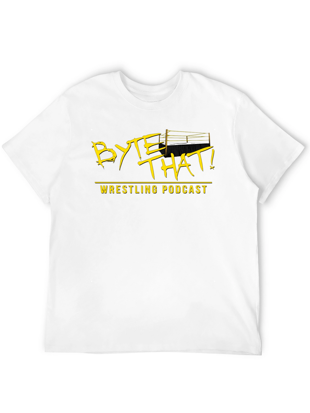 Byte That! Wrestling Podcast Black T-Shirt