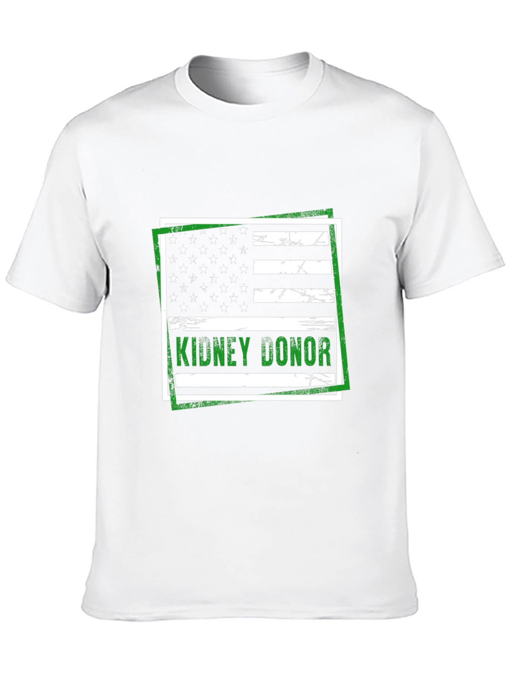Kidney Donor American Flag T-Shirt