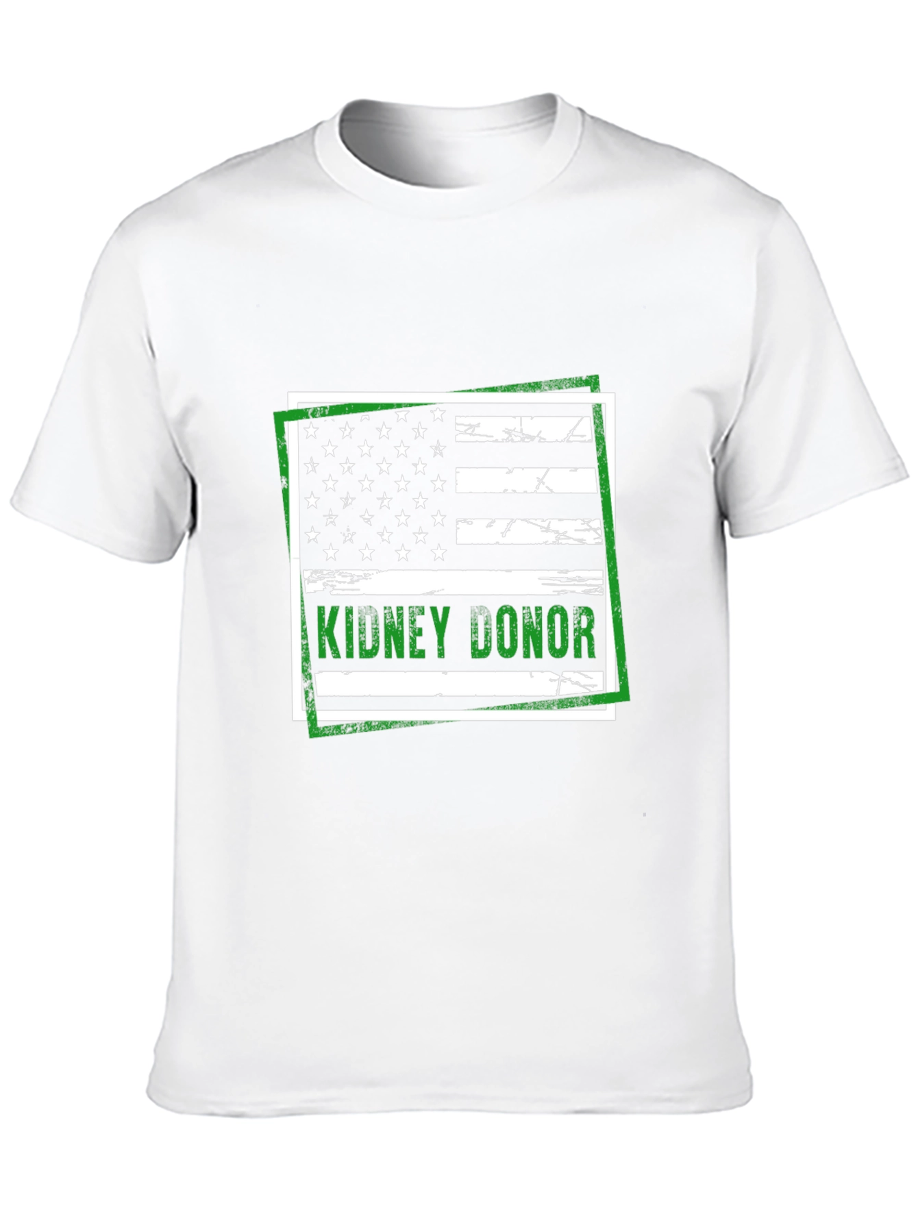 Kidney Donor American Flag T-Shirt