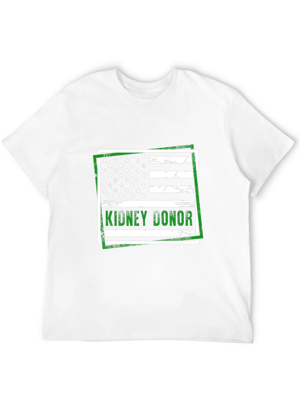 Kidney Donor American Flag T-Shirt