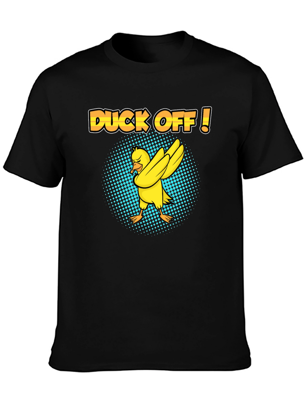 Duck Off! T-Shirt - Humorous Dabbing Duck Design