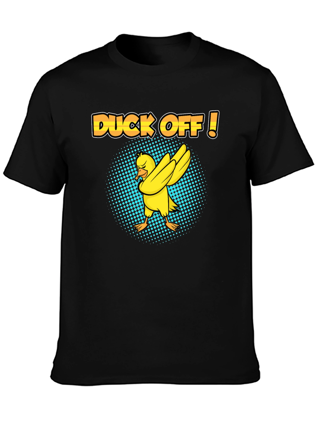 Duck Off! T-Shirt - Humorous Dabbing Duck Design