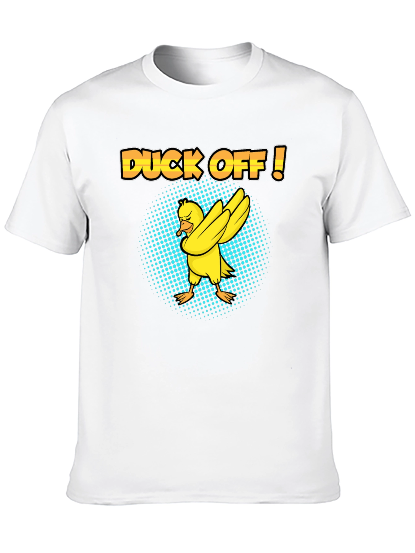Duck Off! T-Shirt - Humorous Dabbing Duck Design