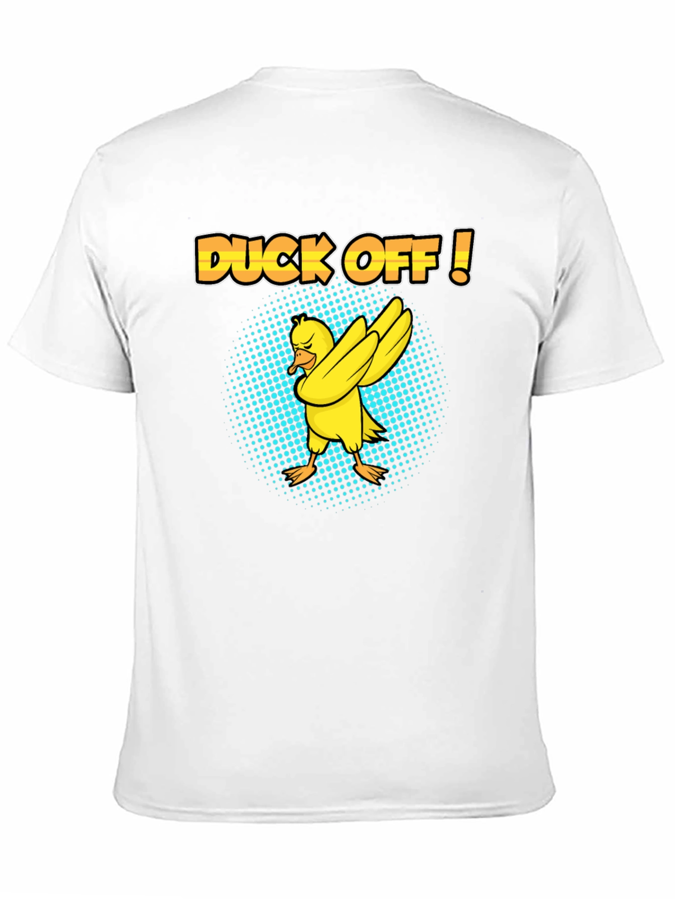 Duck Off! T-Shirt - Humorous Dabbing Duck Design