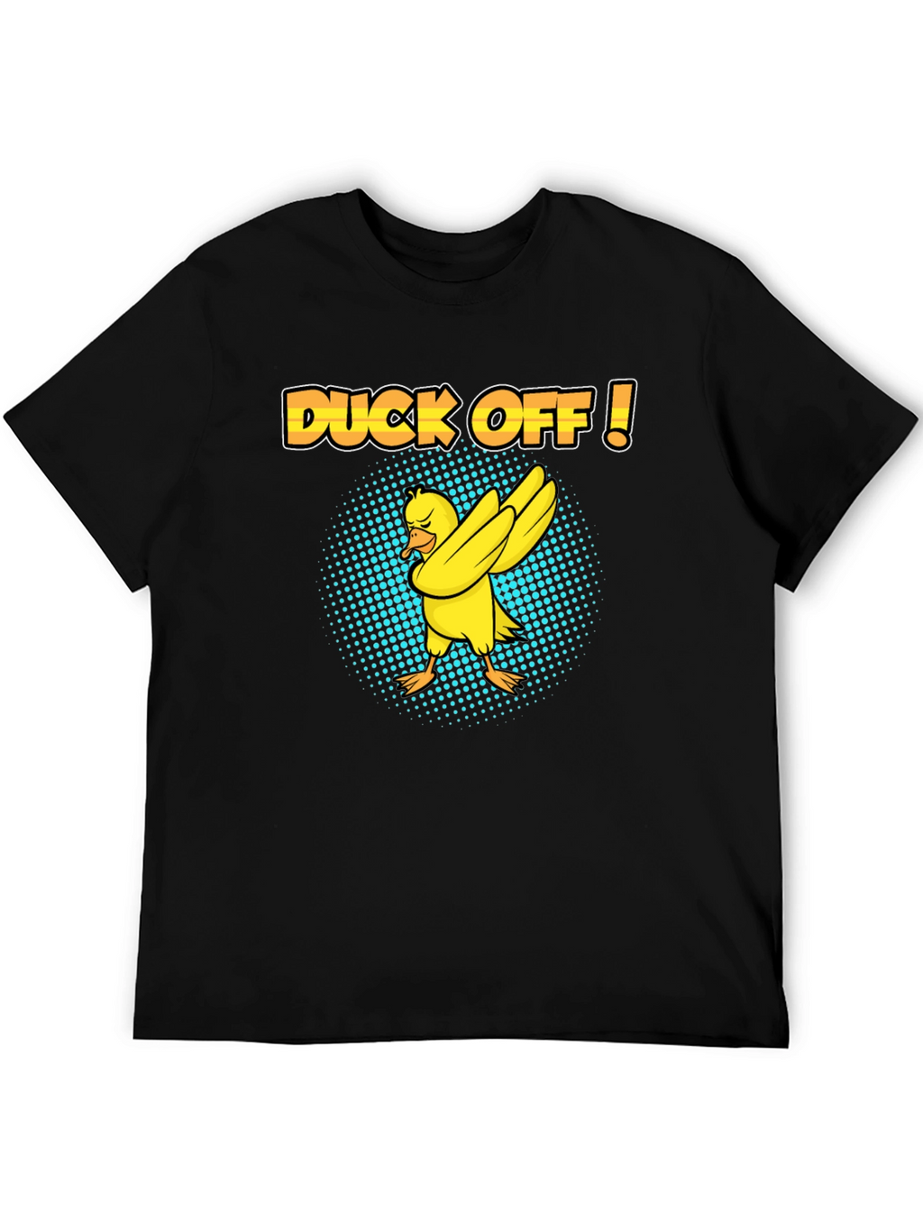 Duck Off! T-Shirt - Humorous Dabbing Duck Design