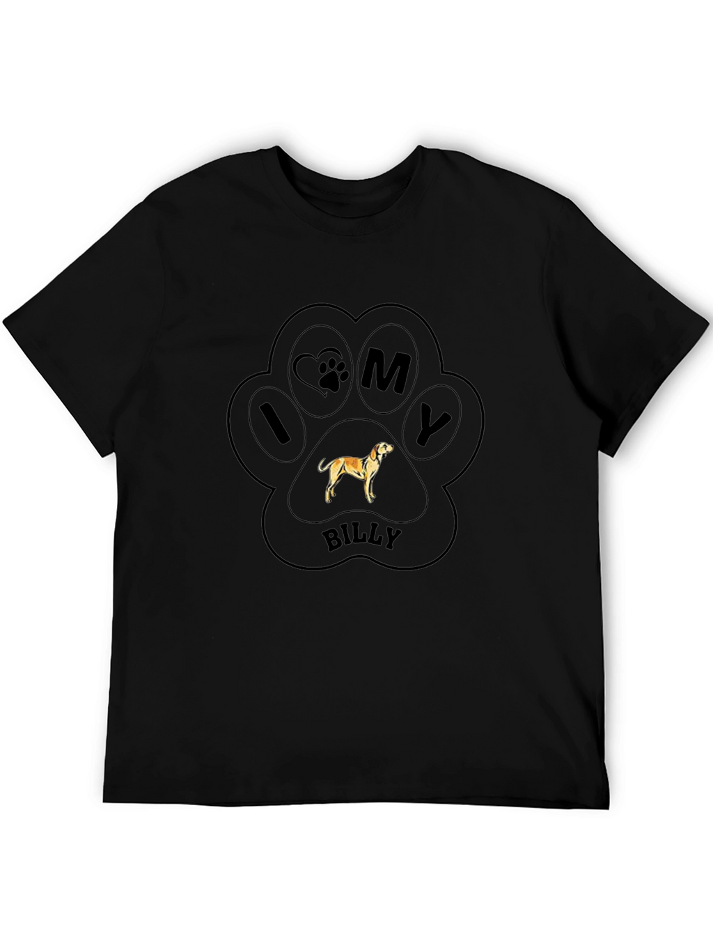 I Love My Billy Dog T-Shirt