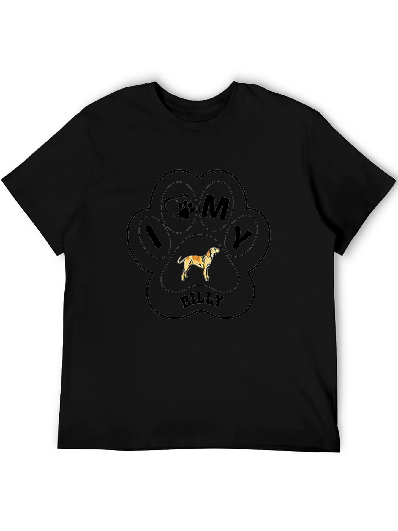 I Love My Billy Dog T-Shirt