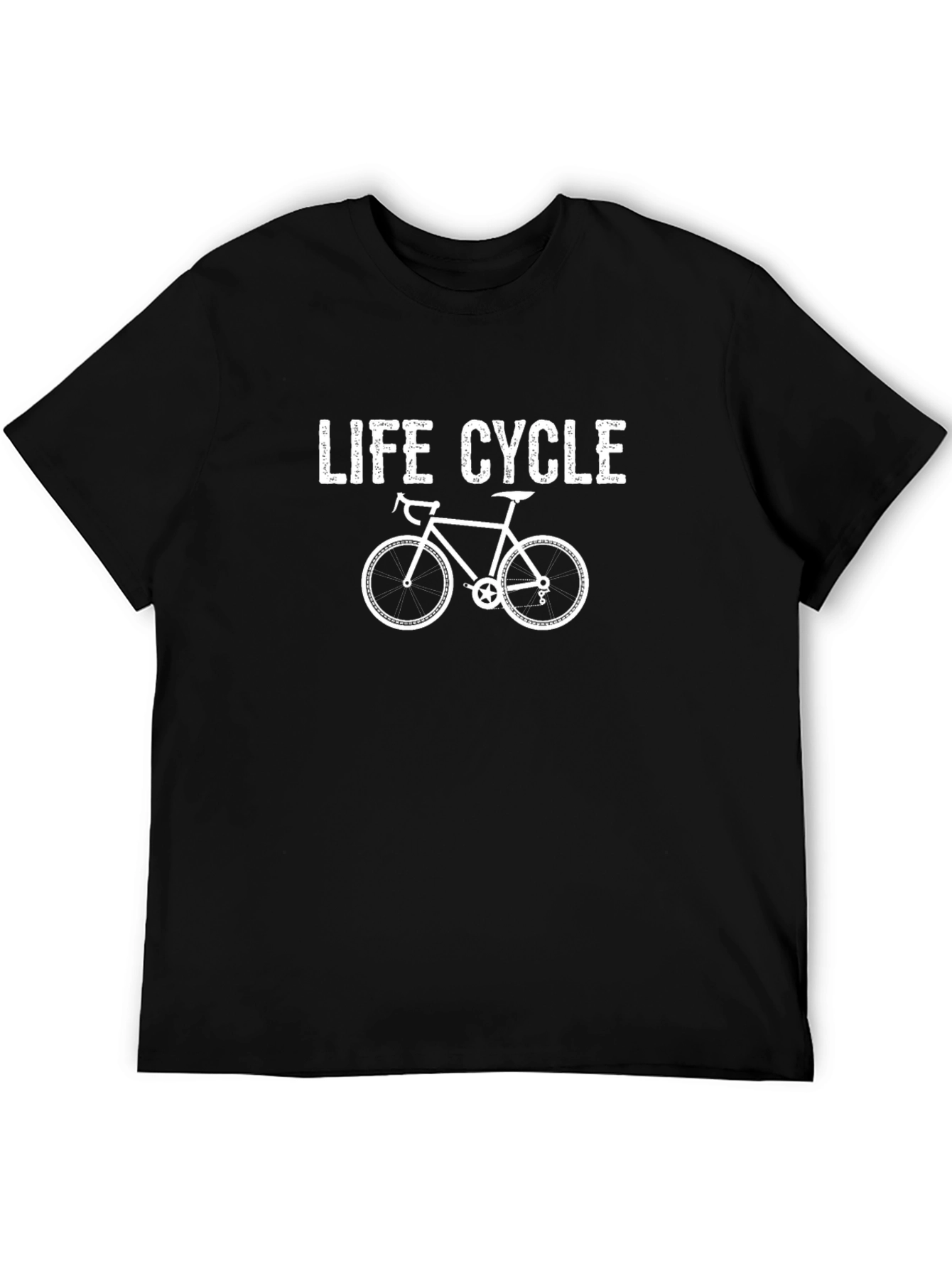 Life Cycle Bike T-Shirt - Cycling Enthusiast Apparel