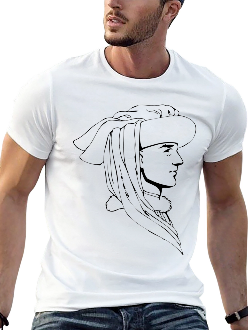 Renaissance Man Graphic Tee - Stylish Black T-Shirt