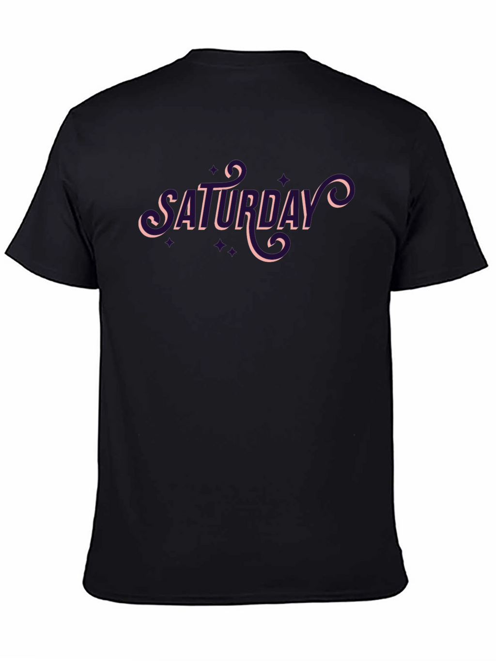 Saturday Graphic Tee - Relaxed Weekend Vibes