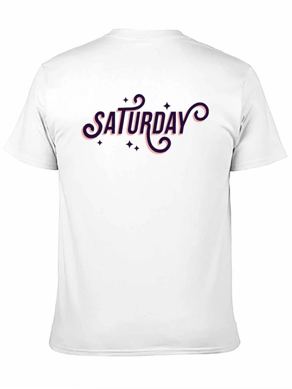Saturday Graphic Tee - Relaxed Weekend Vibes