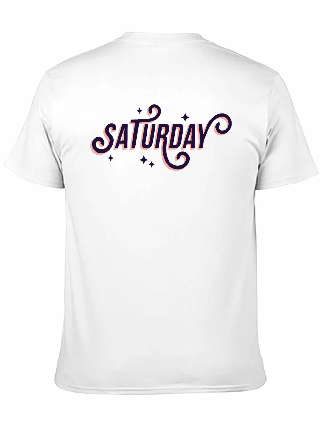 Saturday Graphic Tee - Relaxed Weekend Vibes