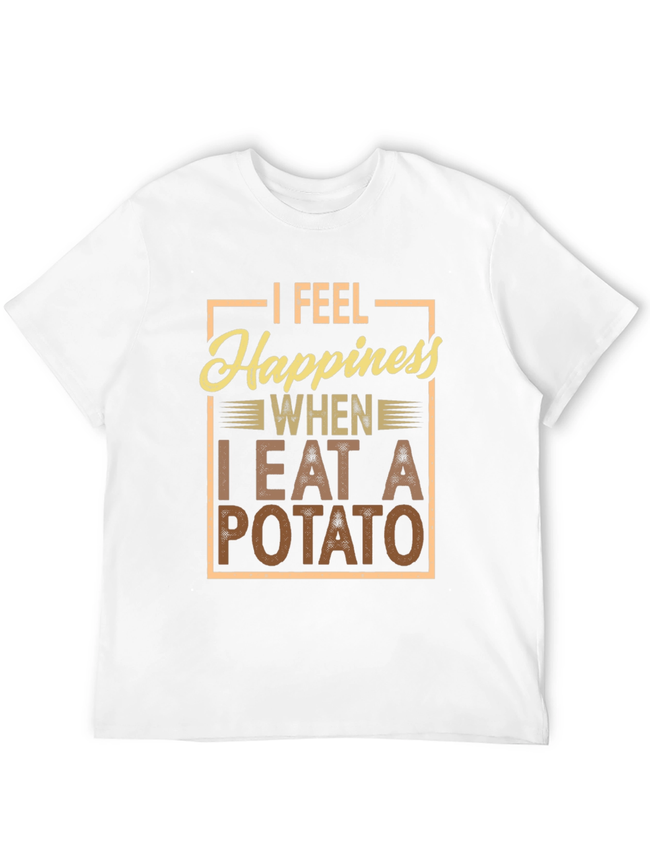 Potato Happiness T-Shirt - Funny Foodie Tee