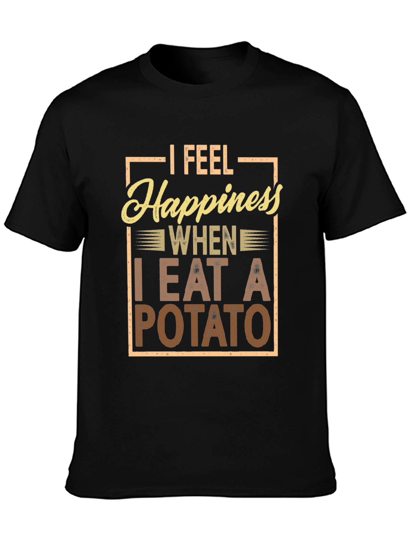 Potato Happiness T-Shirt - Funny Foodie Tee
